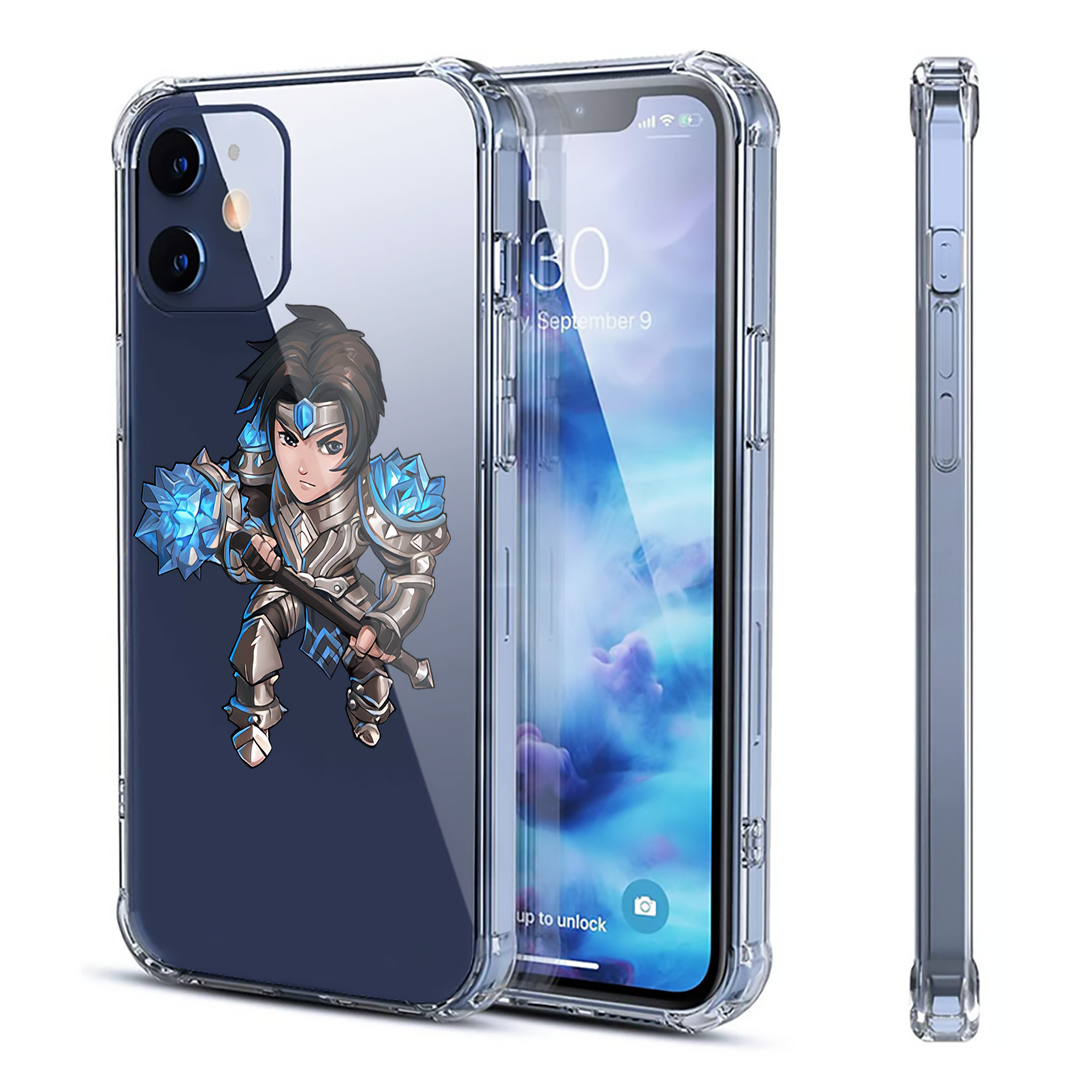 （画像用） リーグ・オブ・レジェンド League of Legends LOL 【iPhone 12シリーズ対応】透明スマホケース（クリアソフトケース）